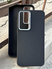 Samasung Galaxy "A55" Leather Textured Case - Black