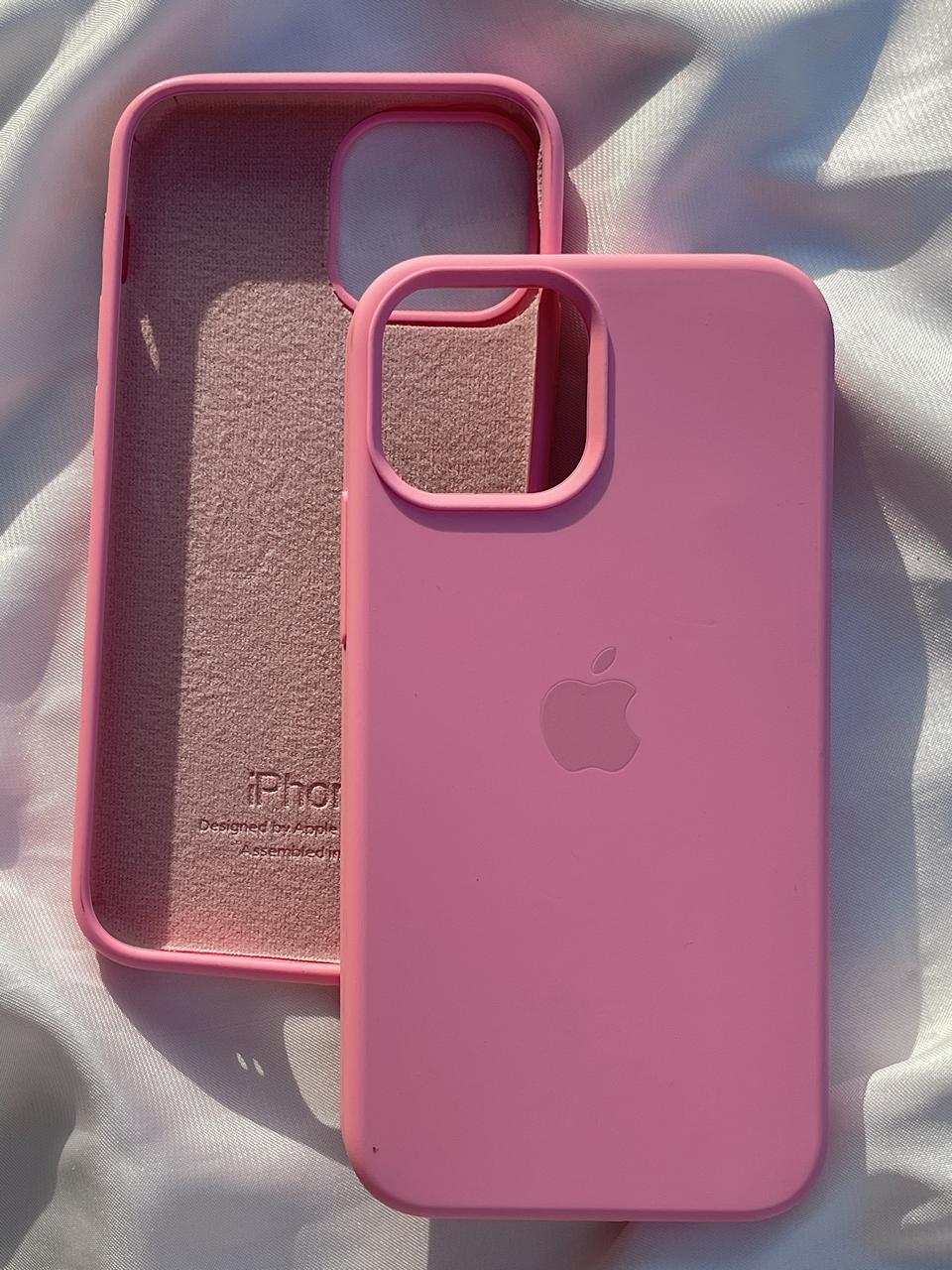 iPhone "12 Mini" Silicone Case "Baby Pink"
