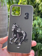 iPhone "12/12 Pro" Polo Classic Case - Dark Gray