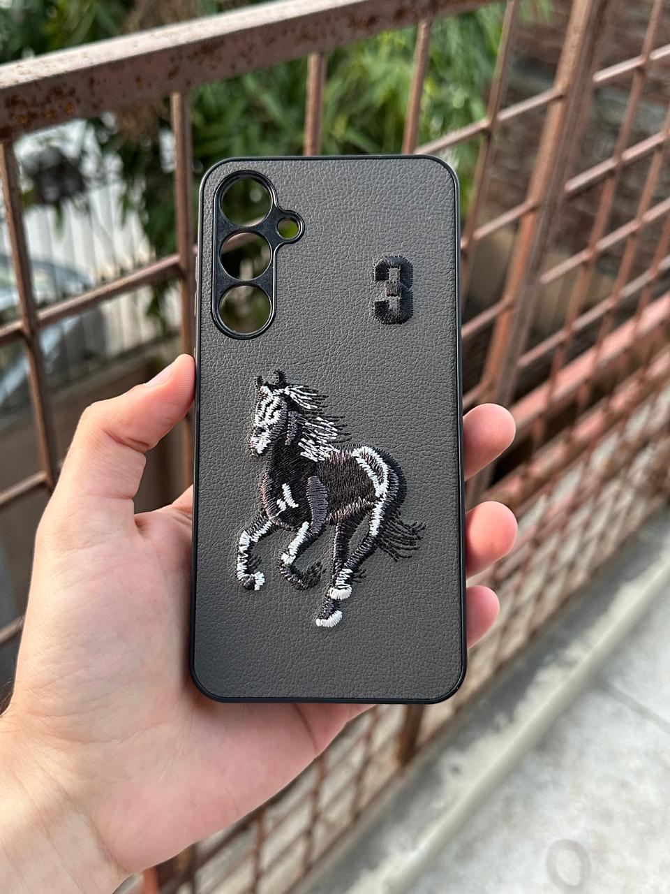 Samsung Galaxy "A55" Polo Classic Case - Dark Gray