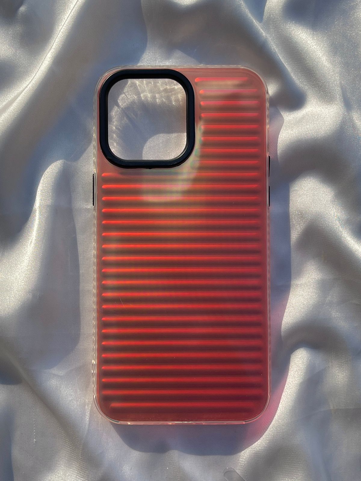 iPhone "14 Pro Max" Rainbow Translucent Case