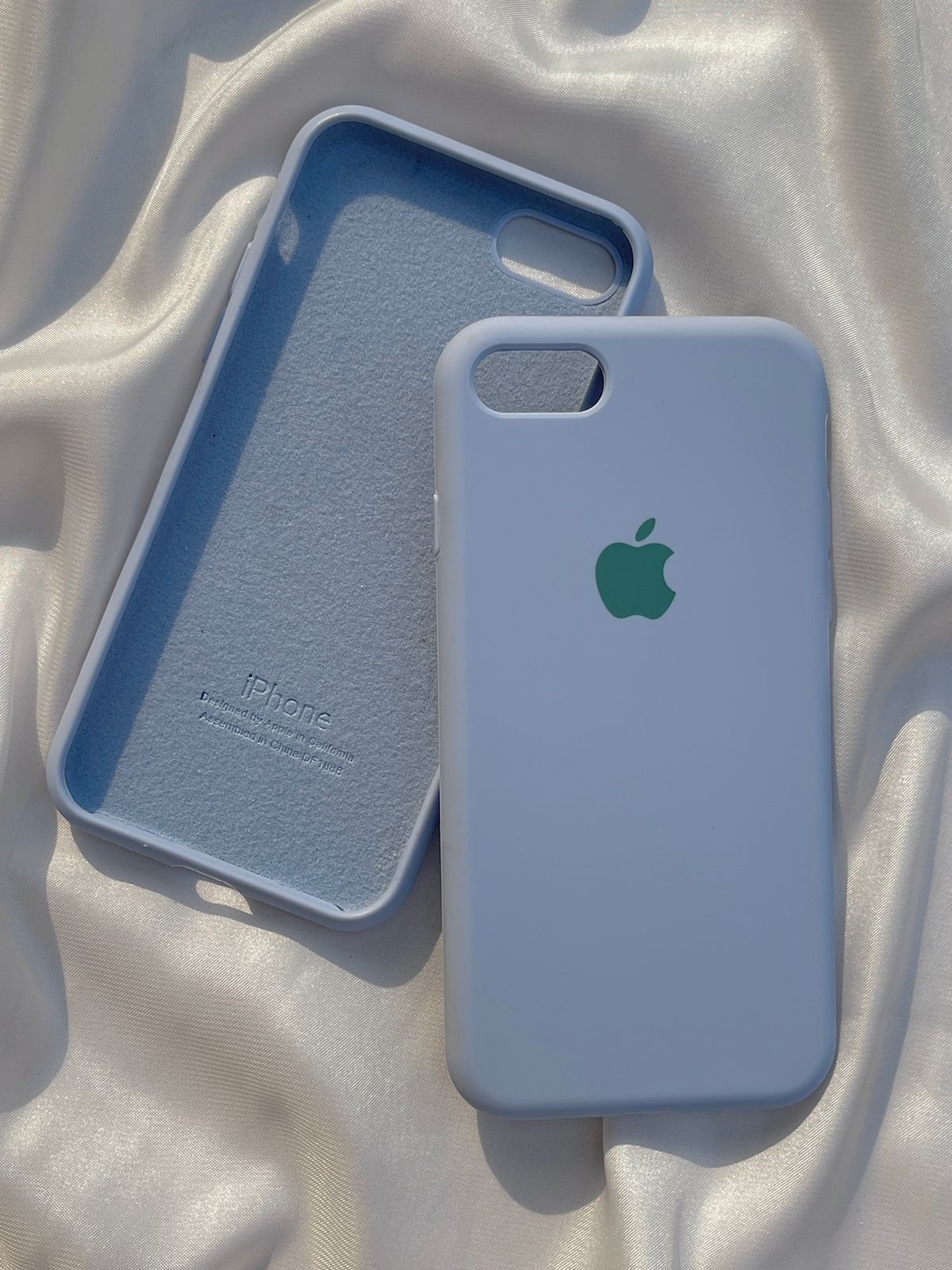 iPhone "7/8" Silicone Case "Sky Blue"