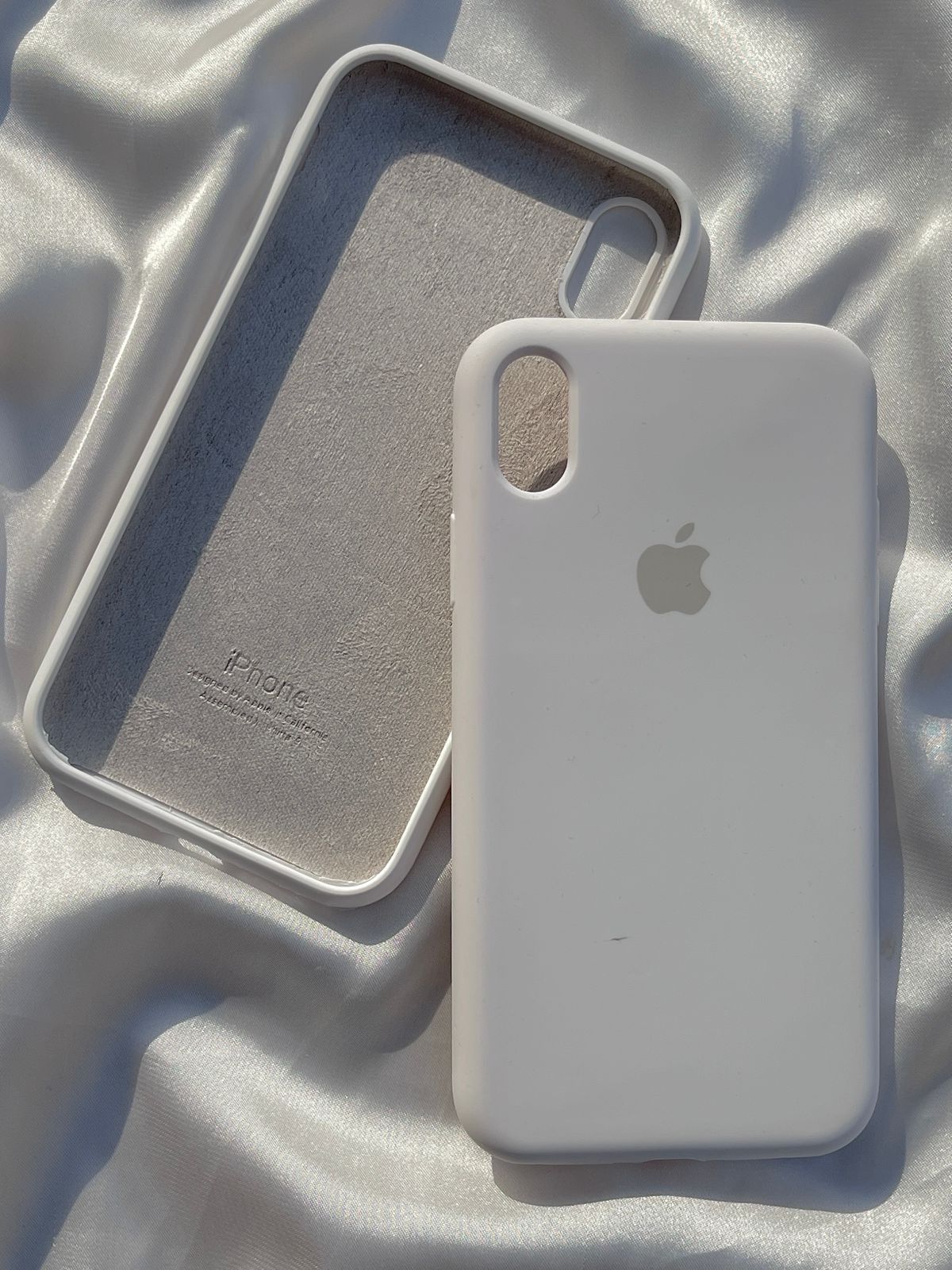 iPhone "XR" Silicone Case “Pearl White”
