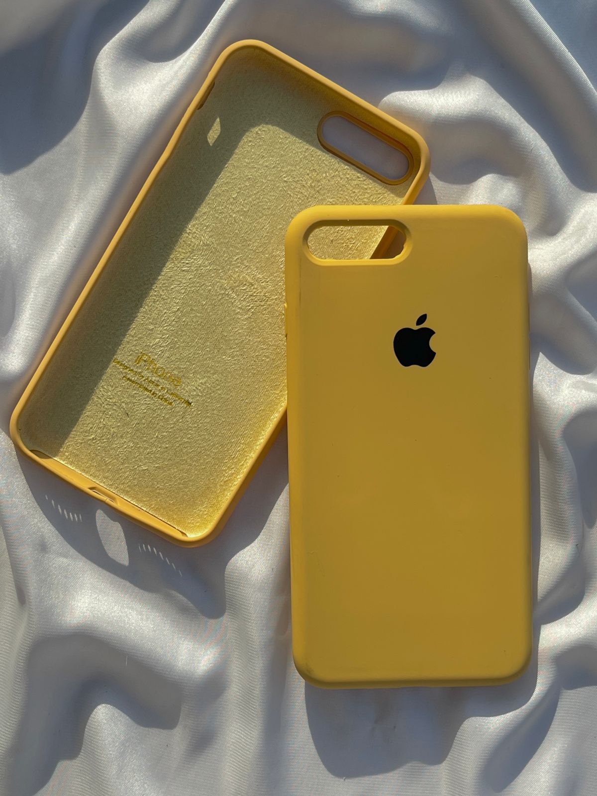 iPhone "7/8 Plus" Silicone Case "Blazing Yellow"