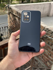 Xiaomi "Redmi 10" Tempered Glass "Chrome" Case - Black