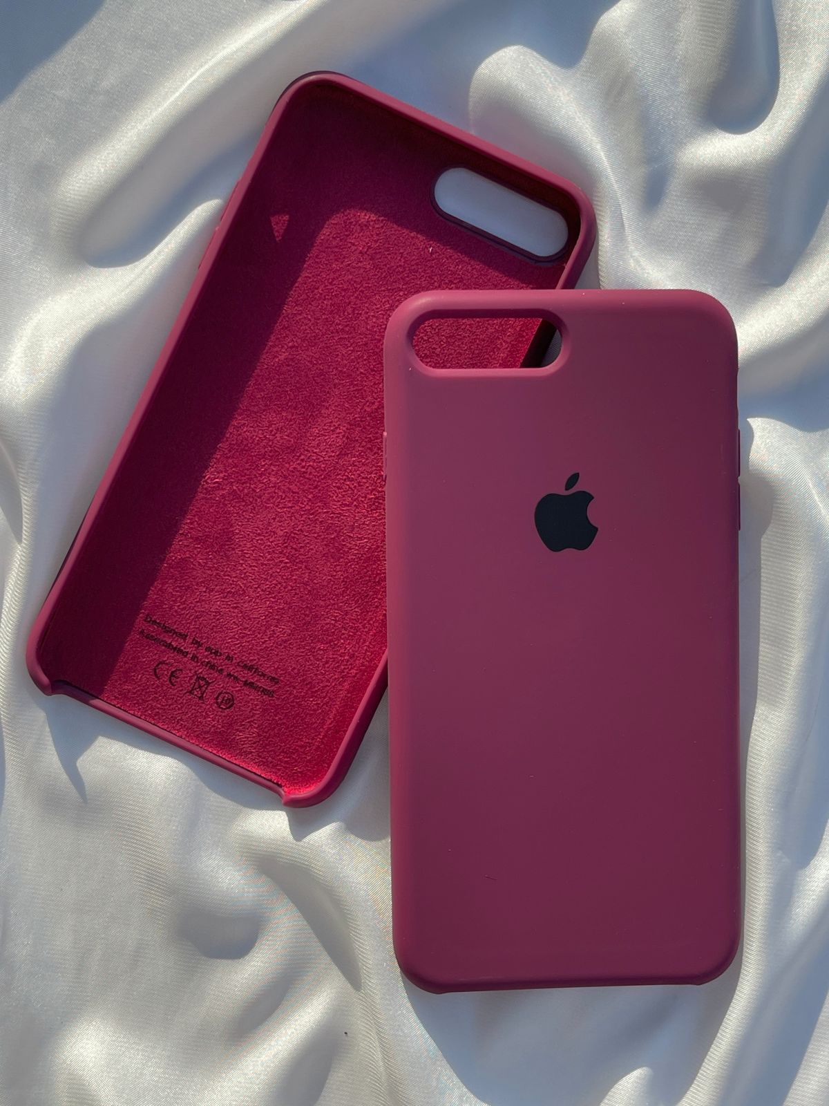 iPhone "7/8 Plus" Silicone Case "Plum"