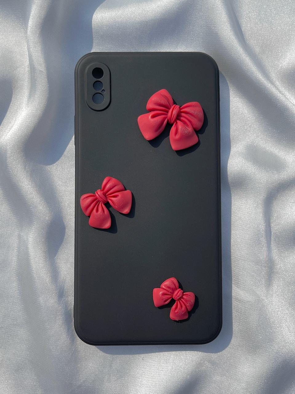 iPhone "XS Max" Silicone Case "Butterfly Back" Edition