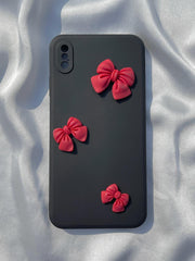 iPhone "XS Max" Silicone Case "Butterfly Back" Edition