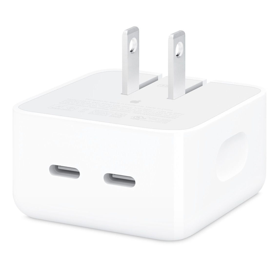 Apple "35W" Dual USB-C Port Compact Power Adapter