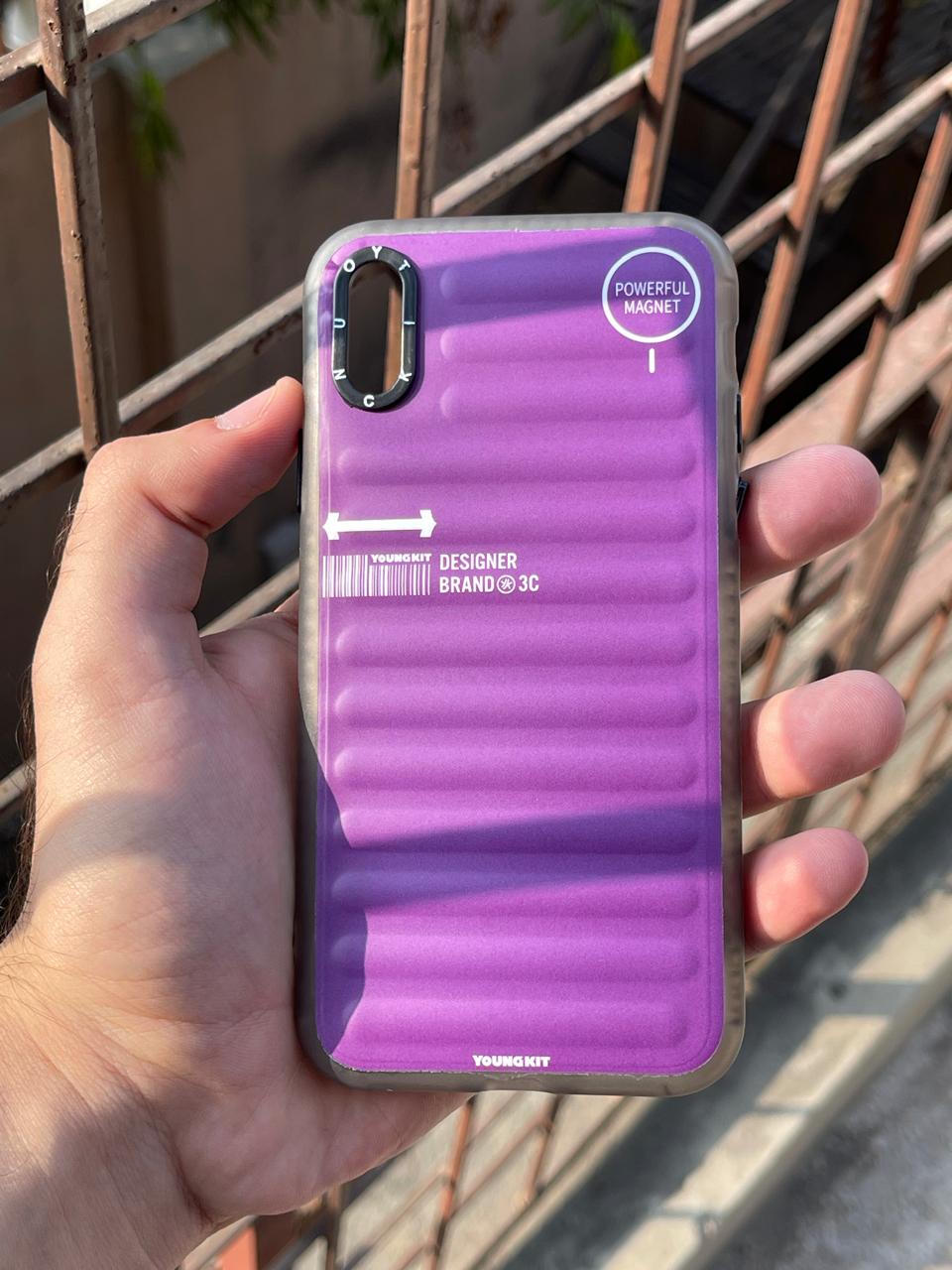 iPhone "X/XS" YoungKit True Color Case - Purple