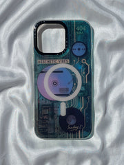 iPhone "14 Pro Max" Translucent Circuit Case