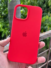 iPhone "12 Pro Max" Silicone Case "Blazing Red"