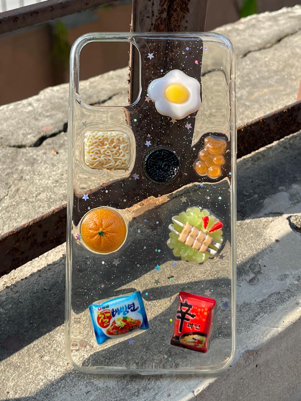 iPhone "11 Pro Max" 3D Translucent Case - Food Item