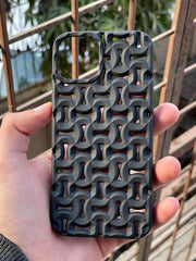 iPhone "13/14" Premium Silicone "Heat Dissipation" Case - Black