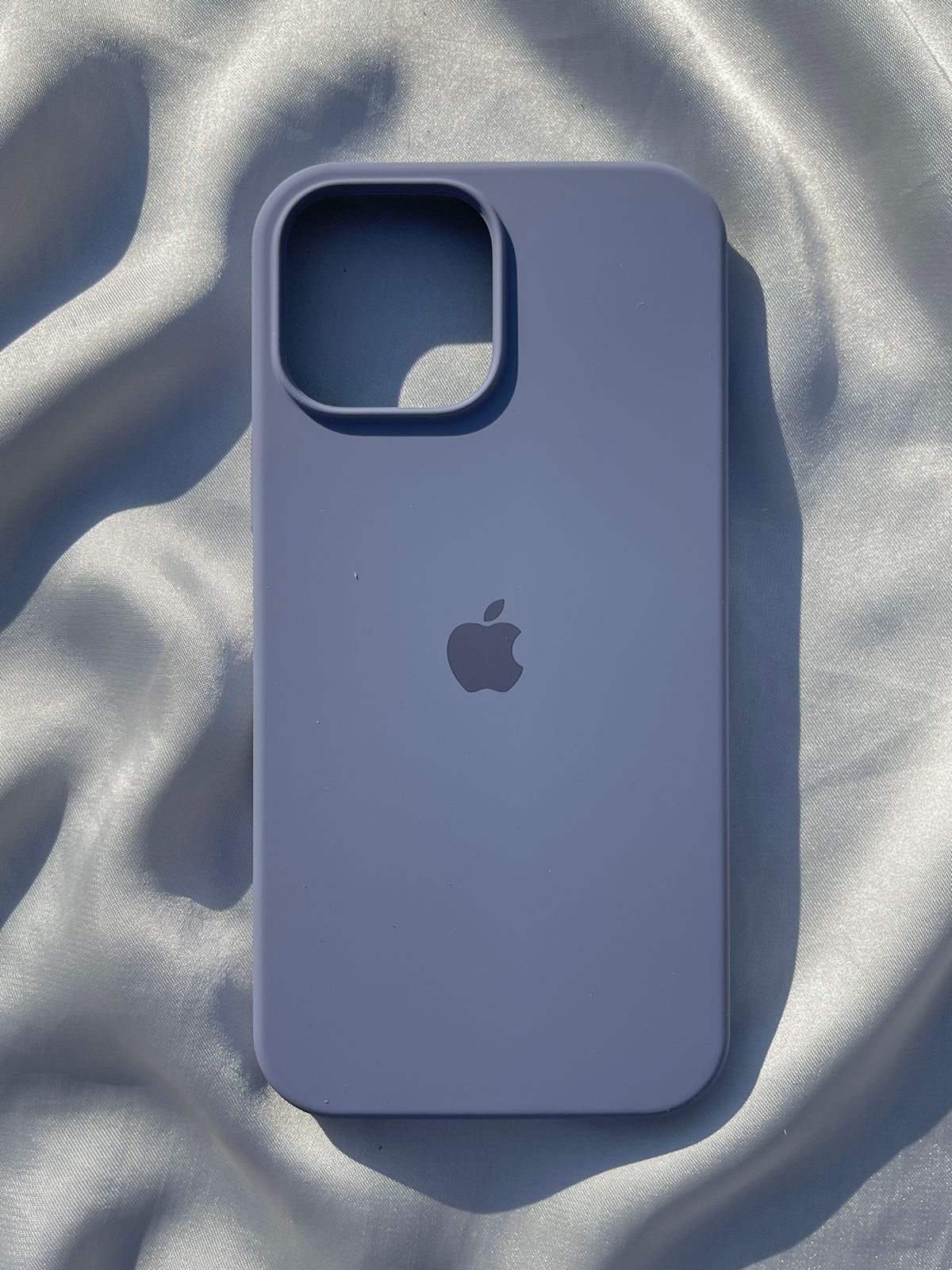 iPhone "13 Pro Max" Silicone Case "Steel Blue"