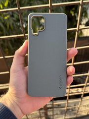 Samsung Galaxy "A12" Spigen Rugged Texture Case - Gray