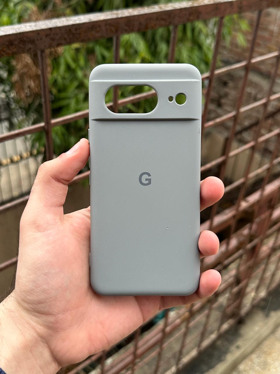 Google Pixel "8" Silicone Case "Gray"