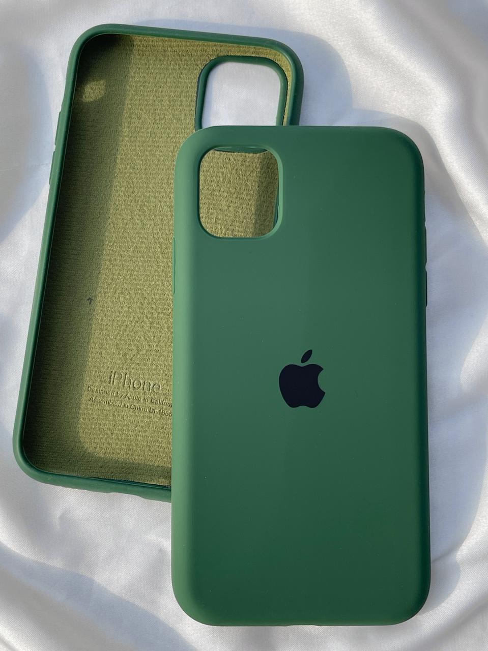 iPhone "11" Silicone Case "Forest Green"