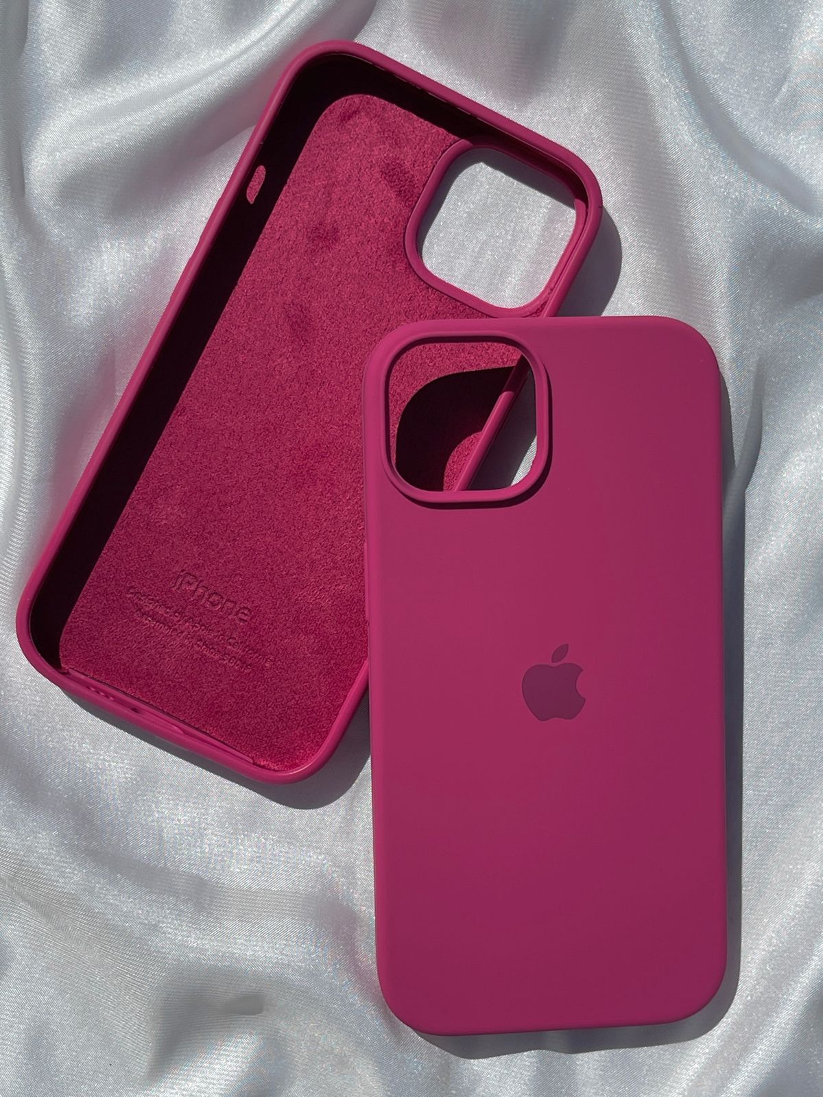 iPhone "14" Silicone Case "Neon Pink"