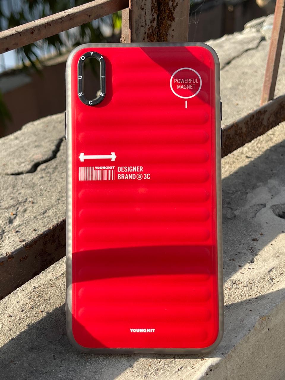 iPhone "XS Max" YoungKit True Color Case - Red