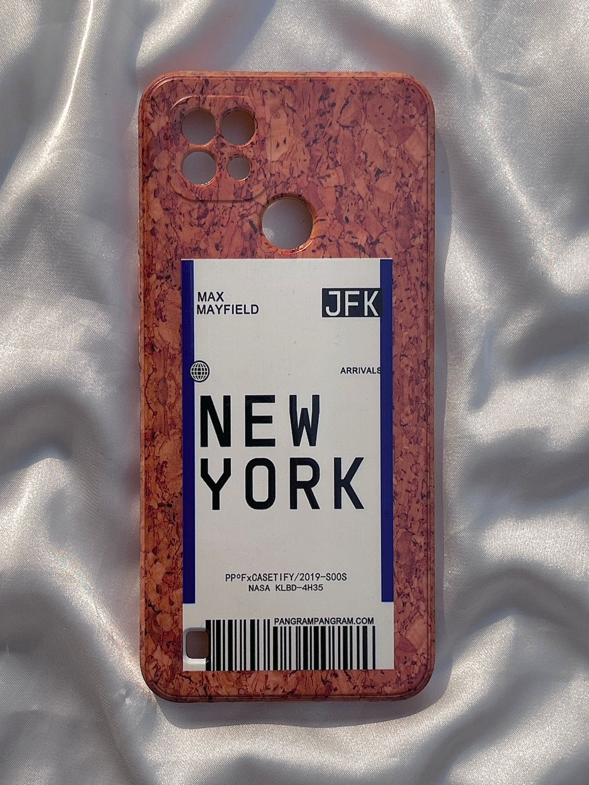 Realme "C21" Wood Texture Case