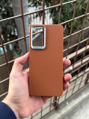 Samasung Galaxy "A52/A52S" Leather Textured Case - Brown