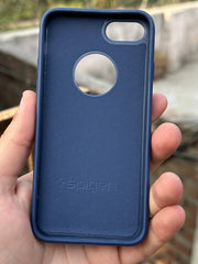 iPhone "7/8" Spigen Premium Woven Stitched Case - Blue