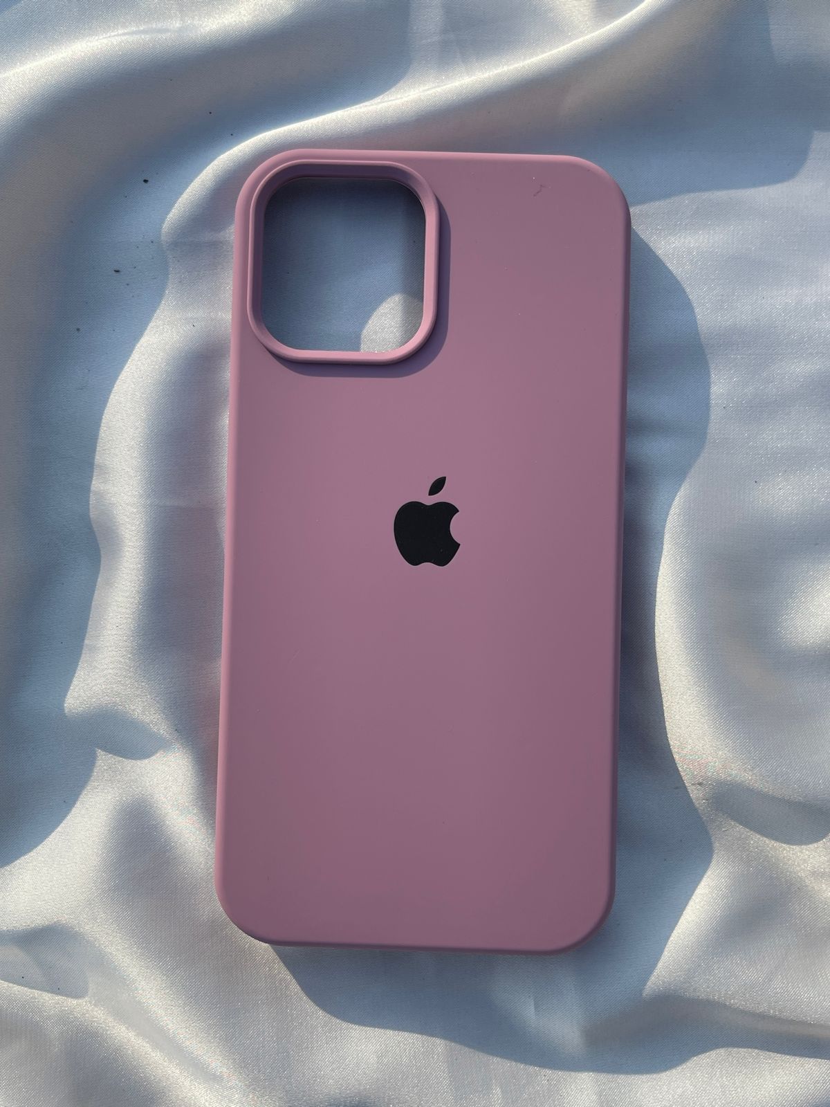 iPhone "12 Pro Max" Silicone Case "Dusty Pink"