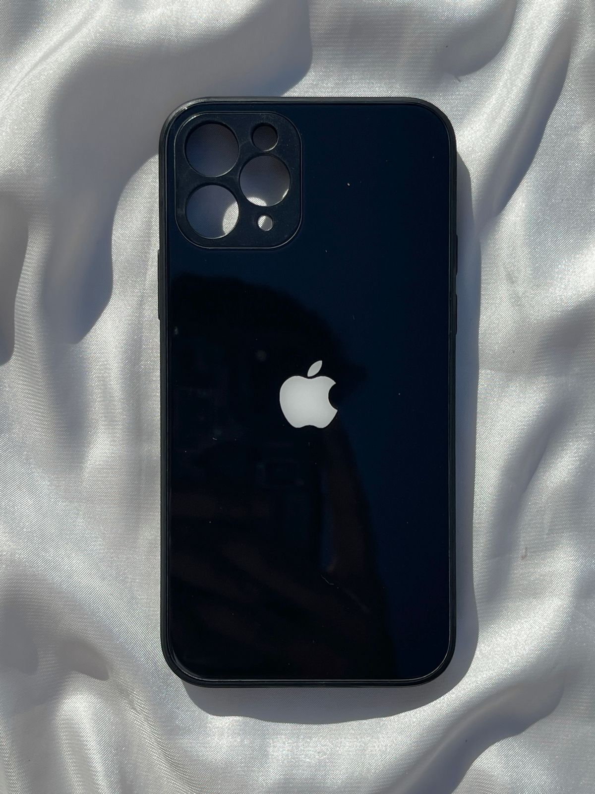 iPhone "11 Pro" Tempered Glass "Solid" Case