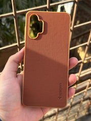 Samsung Galaxy "A13" Spigen Rugged Texture Case - Brown