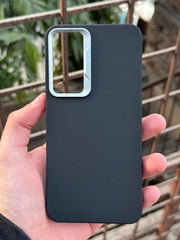 Samasung Galaxy "A55" Leather Textured Case - Black