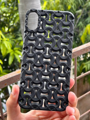 iPhone "XS Max" Premium Silicone "Heat Dissipation" Case - Black