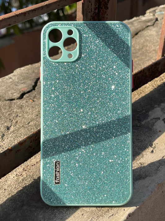iPhone "11 Pro Max" Glitter Sparkle Case - Blue