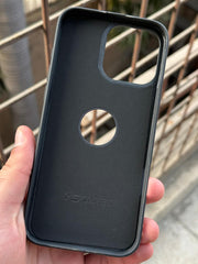 iPhone "16 Pro Max" Spigen Premium Woven Stitched Case - Black