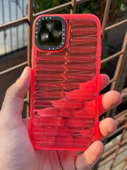 iPhone "11 Pro" Translucent Jump Style Silicone Case - Pink