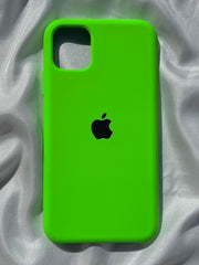 iPhone "11" Silicone Case "Neon Green"