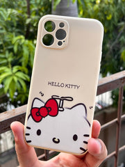 iPhone "12 Pro" Silicone "Hello Kitty" Case