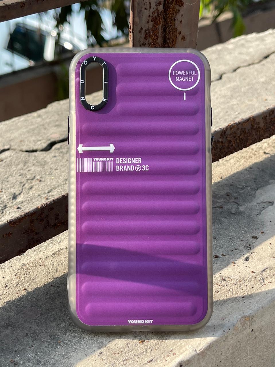iPhone "X/XS" YoungKit True Color Case - Purple