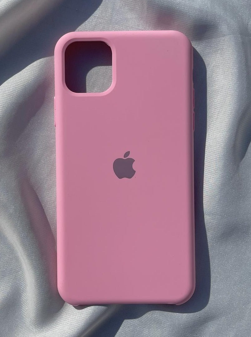 iPhone "11 Pro Max" Silicone Case "Baby Pink"