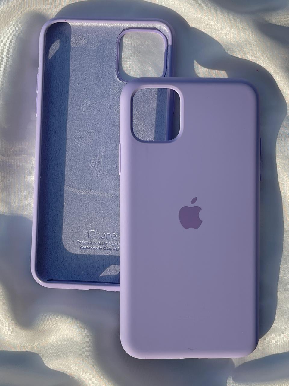 iPhone "11 Pro Max" Silicone Case "Lilac"