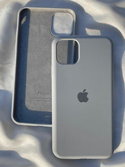 iPhone "11 Pro Max" Silicone Case "Cool Gray"