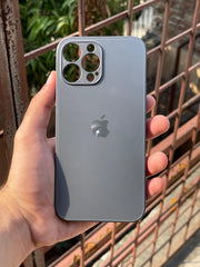 iPhone "13 Pro Max" AG Premium Glass Case - Graphite