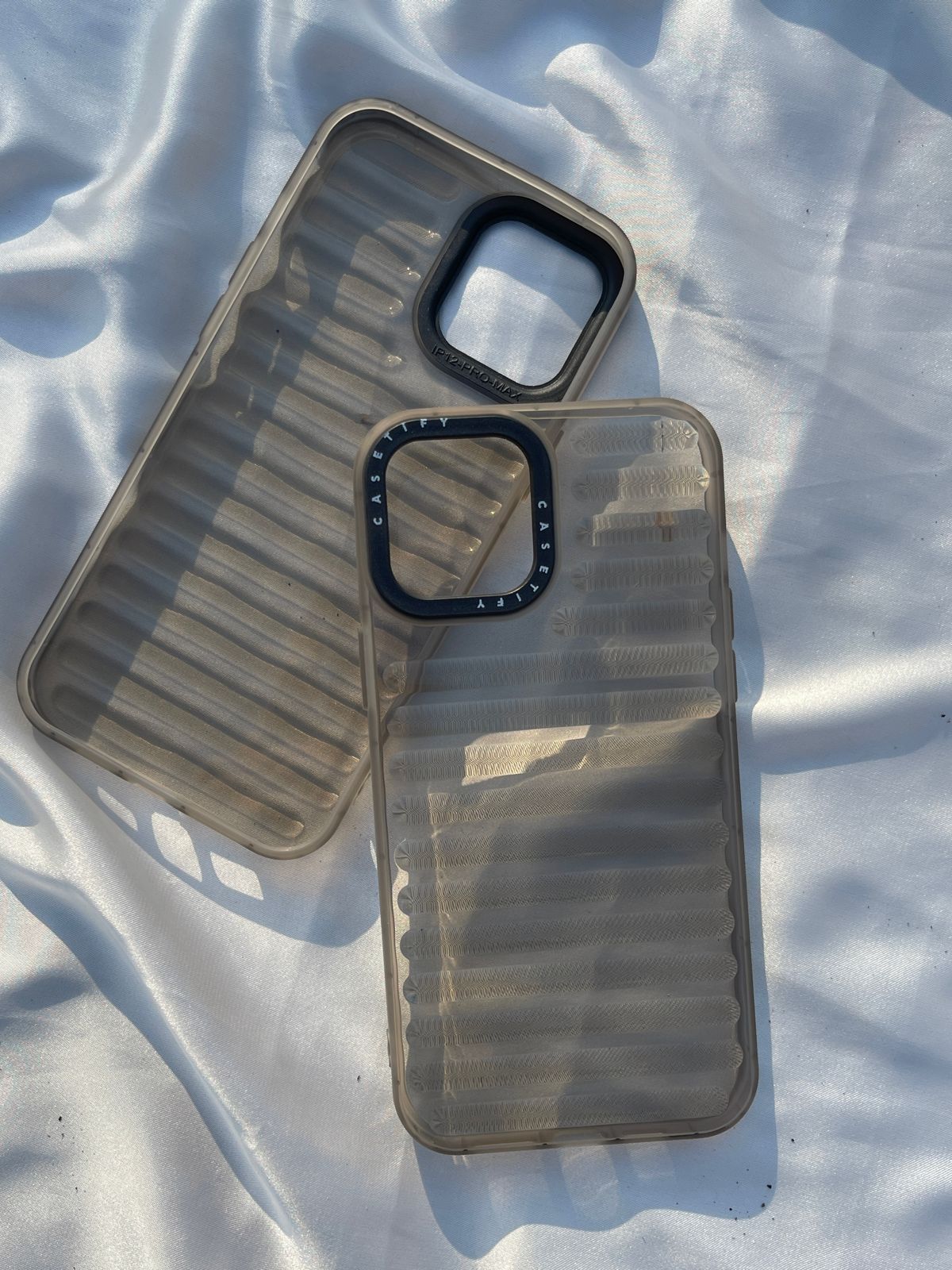iPhone "12 Pro Max" Translucent Jump Style Silicone Case