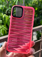 iPhone "11 Pro" Translucent Jump Style Silicone Case - Pink