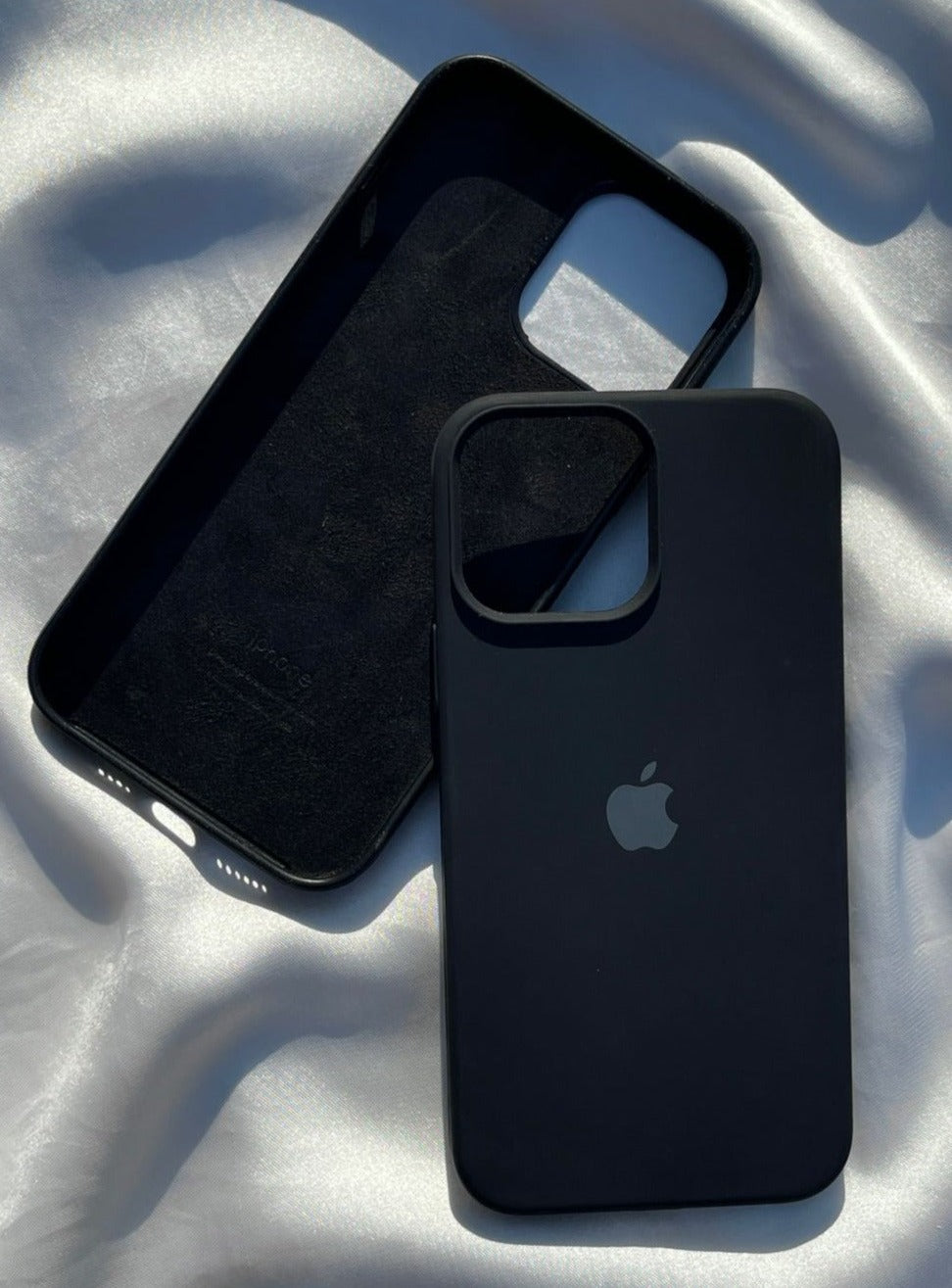 iPhone "13 Pro Max" Silicone Case "Black"