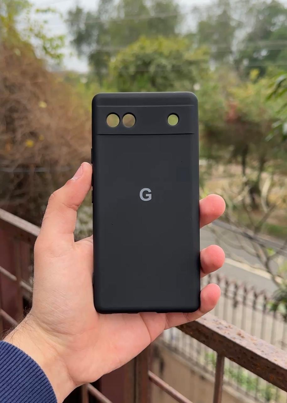 Google Pixel "6A" Silicone Case "Black"