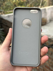 iPhone "6 Plus/ 6s Plus" Spigen Premium Woven Stitched Case - Gray