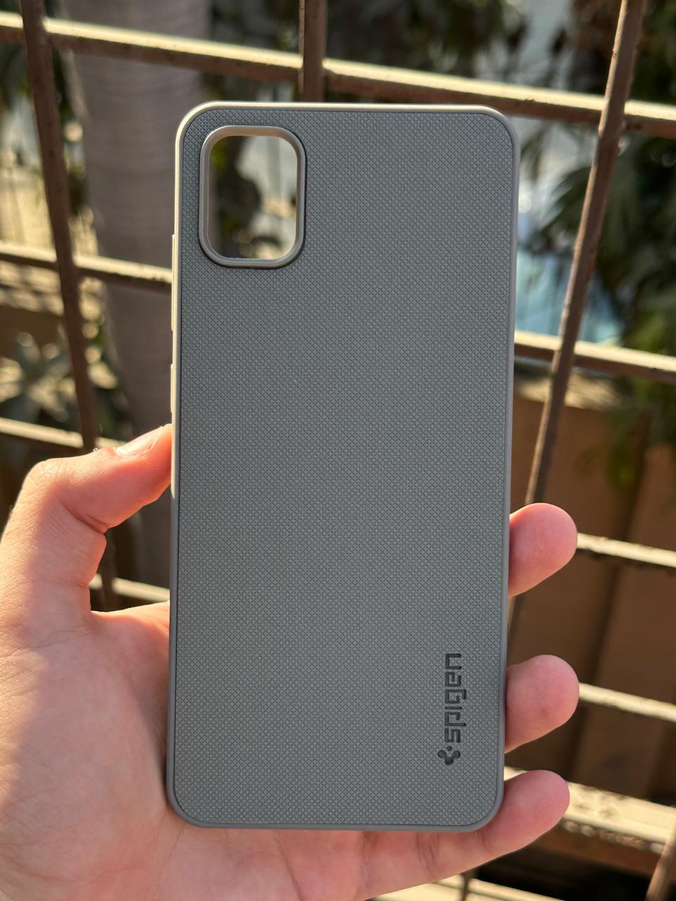 Samsung Galaxy "A05" Spigen Rugged Texture Case - Gray