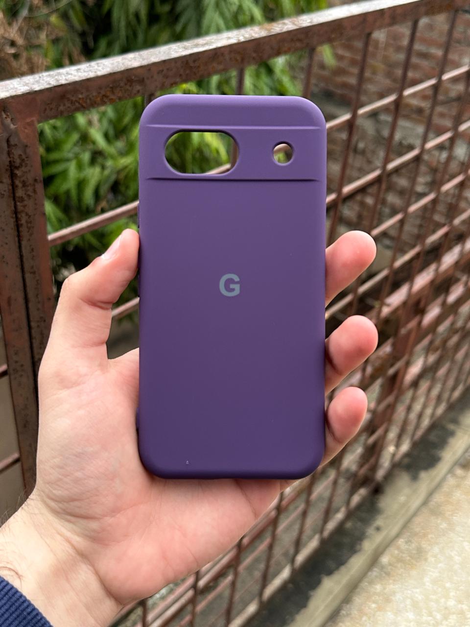 Google Pixel "8A" Silicone Case "Purple"