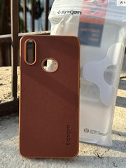 Samsung Galaxy "A10S" Spigen Rugged Texture Case - Brown